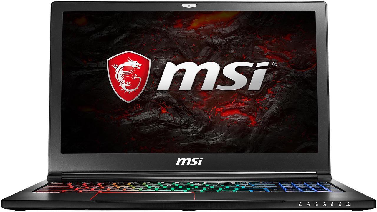 Alt view image 2 of 17 - MSI GS Series GS63VR Stealth Pro-422 15.6" Intel Core i7 6th Gen 6700HQ (2.60 GHz) NVIDIA GeForce GTX 1060 VR Ready 16 GB Memory 1 TB HDD Windows 10 Home 64-Bit Gaming Laptop