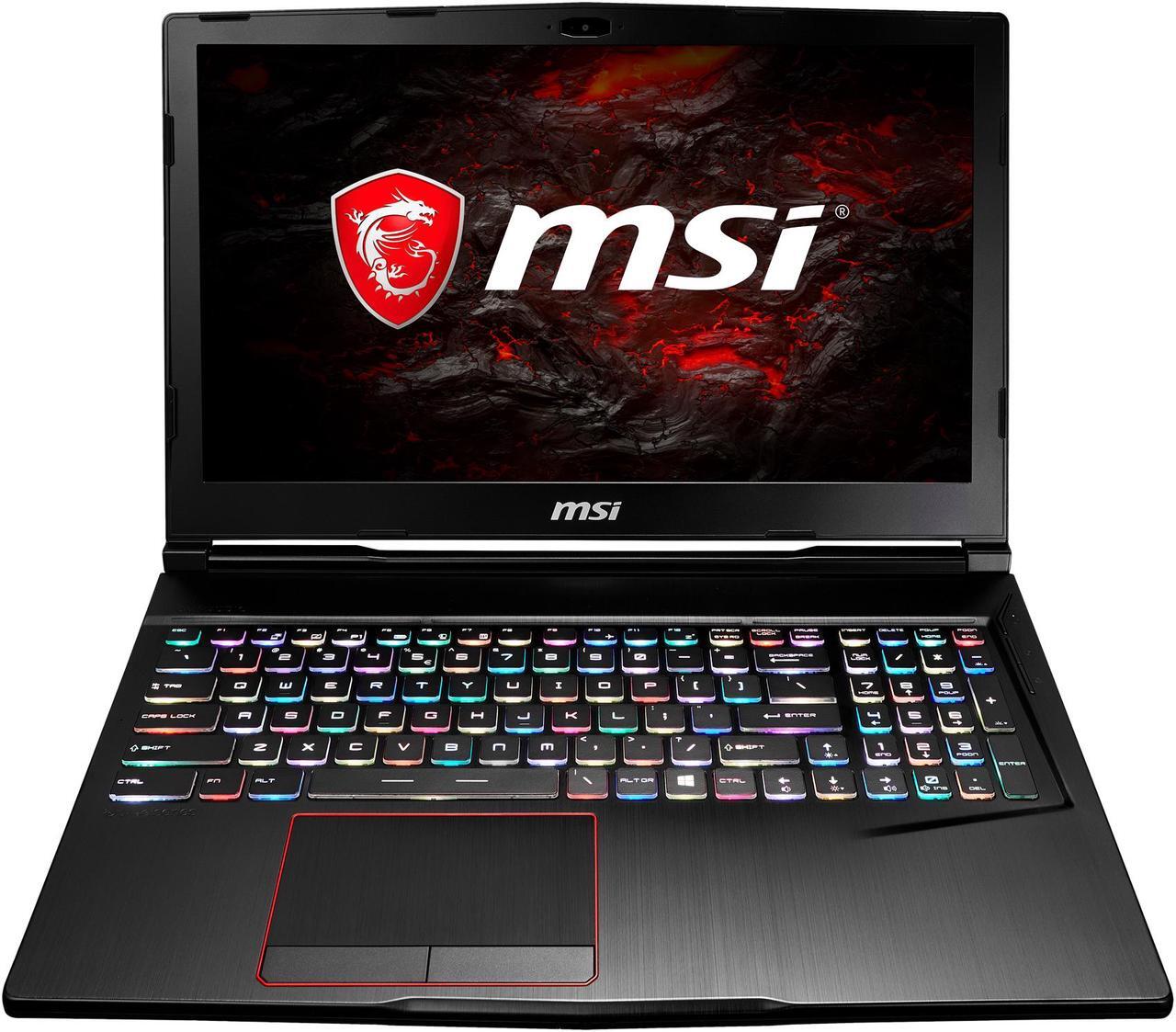 Alt view image 2 of 16 - MSI GX63VR-NE1070 15.6" 120 Hz FHD GTX 1070 8 GB VRAM i7-7700HQ 16 GB Memory 256 GB SSD 1 TB HDD Windows 10 Home VR Ready Gaming Laptop - ONLY @ NEWEGG