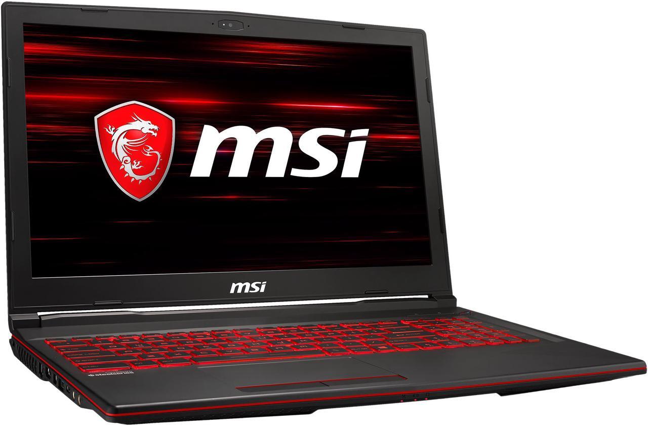 Alt view image 3 of 17 - MSI GL63 8RC-076 15.6" IPS FHD GTX 1050 Six-Core Intel i7-8750H 8 GB Memory 1 TB HDD 128 GB SSD Windows 10 Home 64-bit Gaming Laptop -- ONLY @ NEWEGG