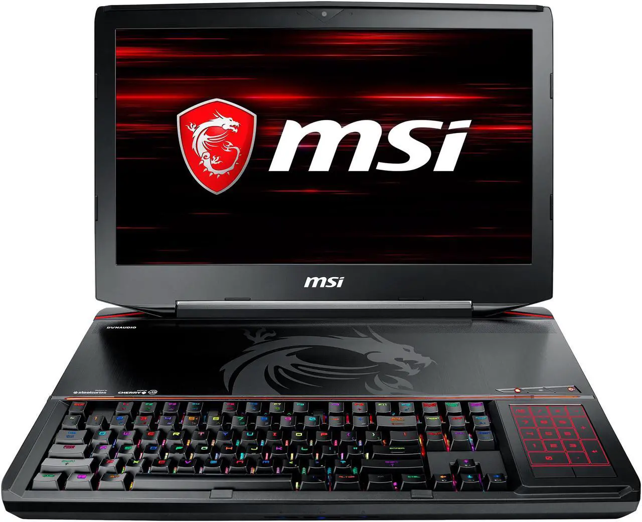 Alt view image 3 of 20 - MSI GT83 TITAN-027 18.4" IPS GTX 1080 SLI 16GB VRAM 16 GB i7-8850H 32 GB Memory 1TB SSD 1TB HDD Windows 10 Home 64-Bit Gaming Laptop