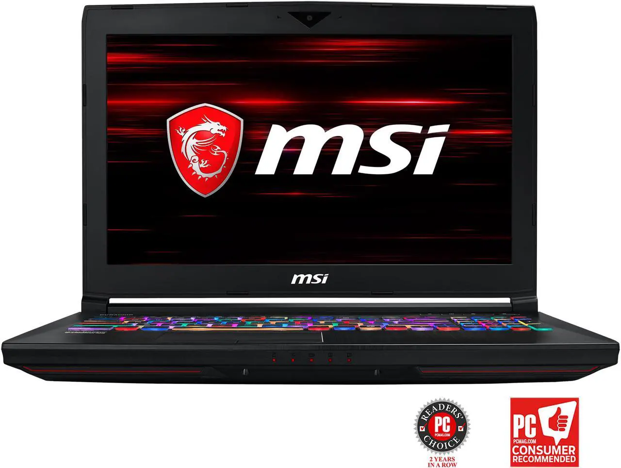 Main image of MSI GT63 TITAN-048 15.6" 120 Hz GTX 1080 8GB i7-8750H 32 GB Memory 512 GB NVMe SSD 1 TB HDD Windows 10 Pro 64-Bit Gaming Laptop