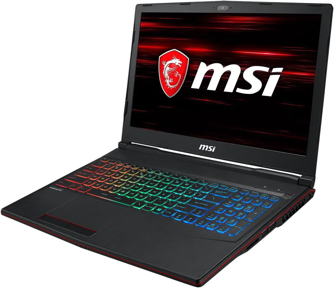 Alt view image 4 of 17 - MSI GP Series GP63 Leopard-428 15.6" 120 Hz FHD GTX 1070 8 GB VRAM i7-8750H 16 GB Memory 128 GB SATA SSD 1 TB HDD Windows 10 Home 64-bit Gaming Laptop -- ONLY @ NEWEGG