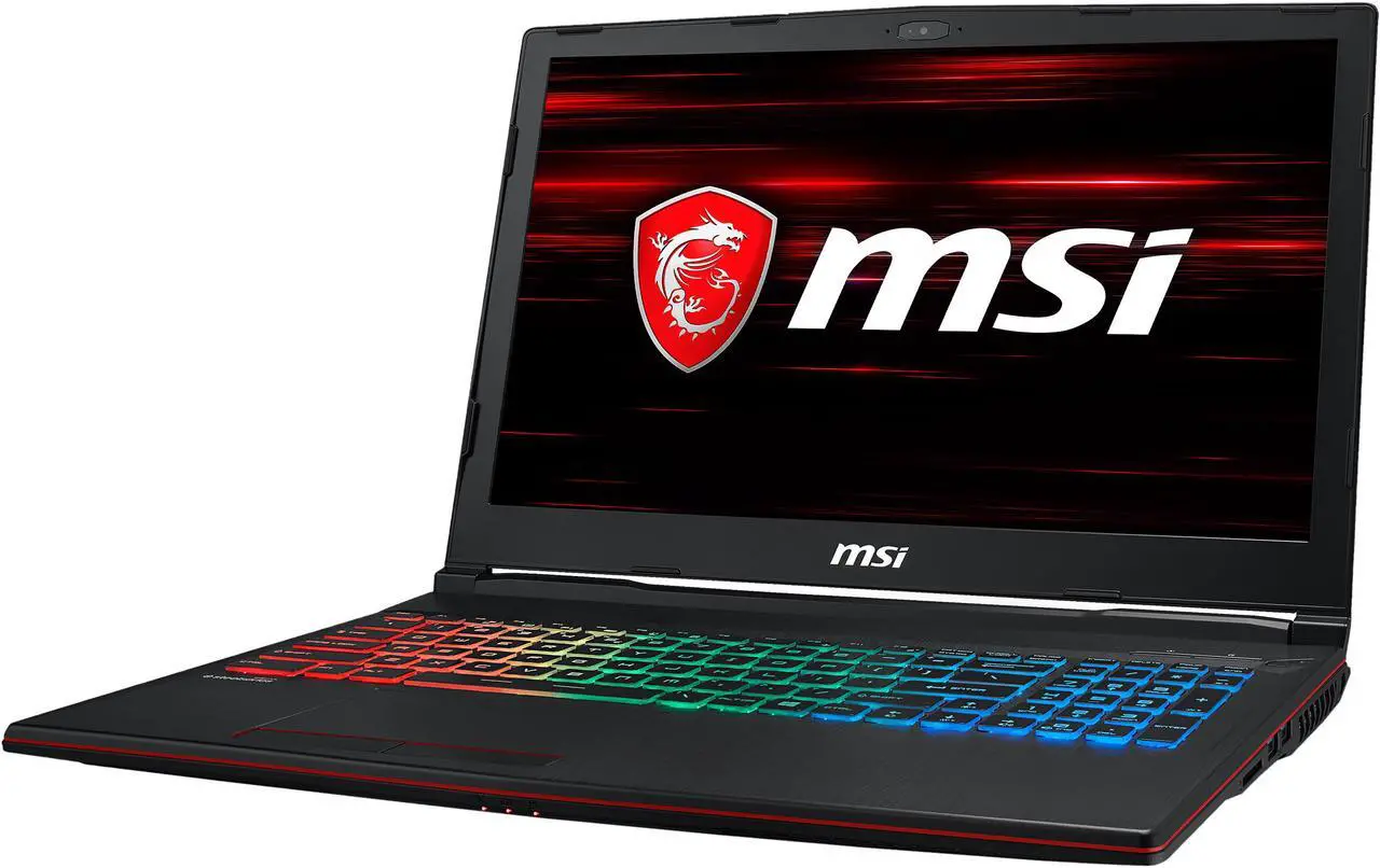 Main image of MSI GP Series GP63 Leopard-428 15.6" 120 Hz FHD GTX 1070 8 GB VRAM i7-8750H 16 GB Memory 128 GB SATA SSD 1 TB HDD Windows 10 Home 64-bit Gaming Laptop -- ONLY @ NEWEGG
