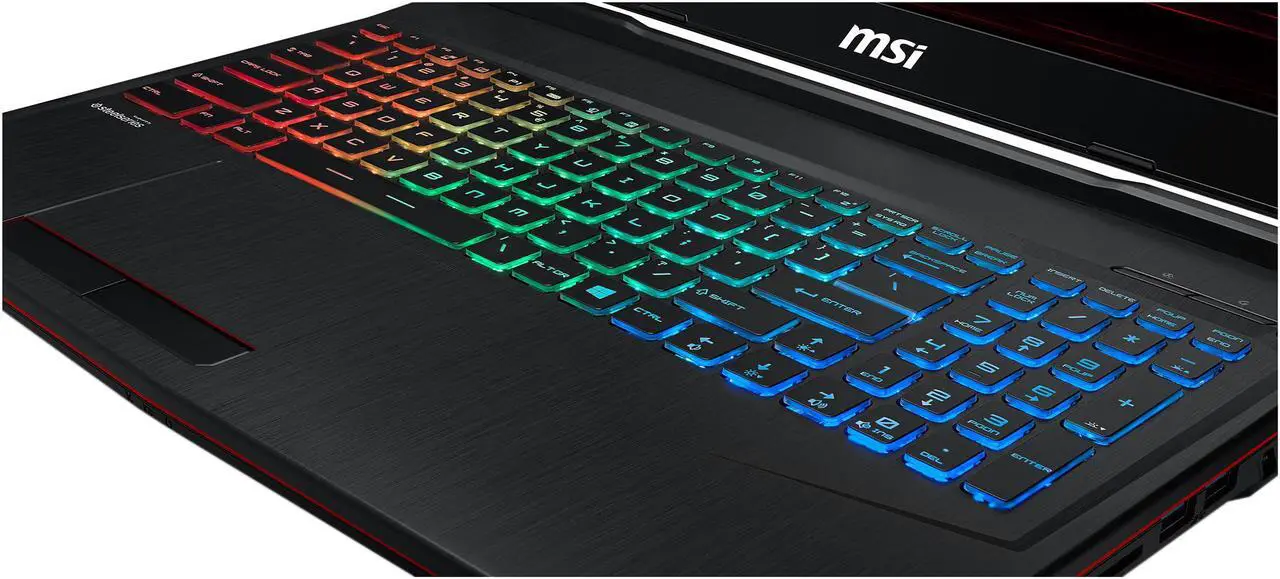 Alt view image 7 of 17 - MSI GP Series GP63 Leopard-428 15.6" 120 Hz FHD GTX 1070 8 GB VRAM i7-8750H 16 GB Memory 128 GB SATA SSD 1 TB HDD Windows 10 Home 64-bit Gaming Laptop -- ONLY @ NEWEGG