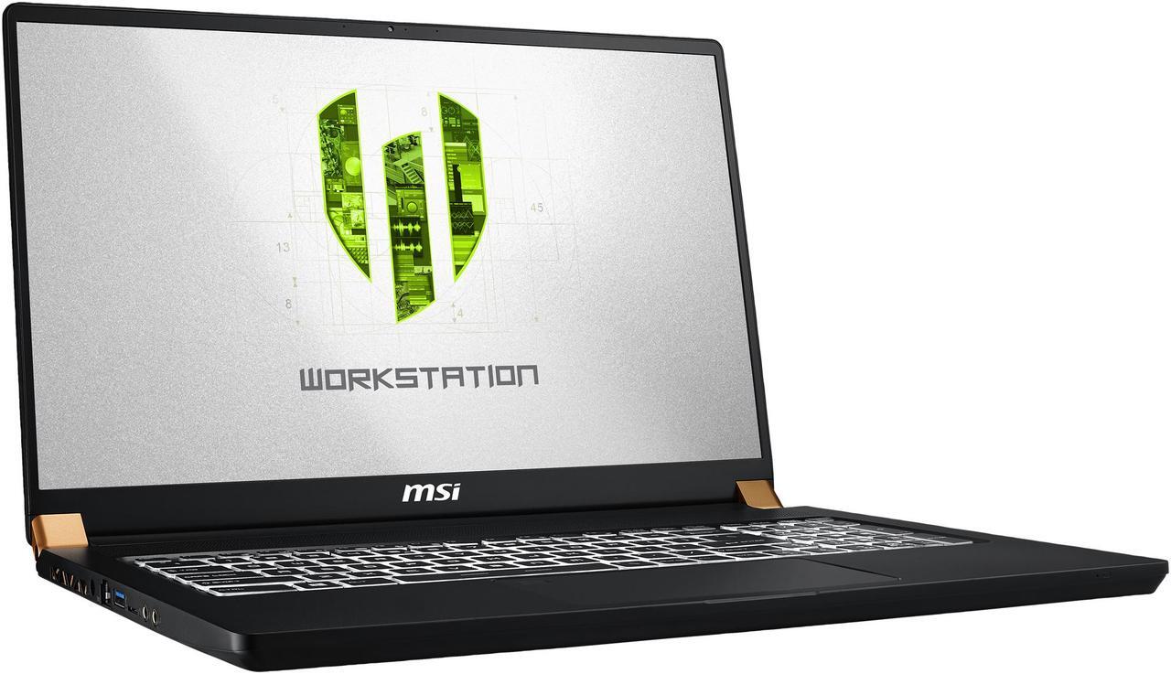 Alt view image 2 of 19 - MSI WS Series Mobile Workstation Intel Core i7-9750H 32GB Memory 512 GB NVMe SSD NVIDIA Quadro RTX 4000 17.3" Non-Touch Screen Windows 10 Pro 64-bit WS75 9TL-497