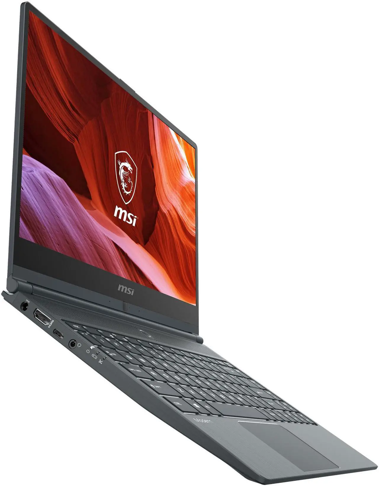 Alt view image 5 of 6 - MSI Laptop Modern 14 A10M-460 Intel Core i5 10th Gen 10210U (1.60 GHz) 8 GB Memory 512 GB NVMe SSD 14.0" Windows 10 Home 64-bit