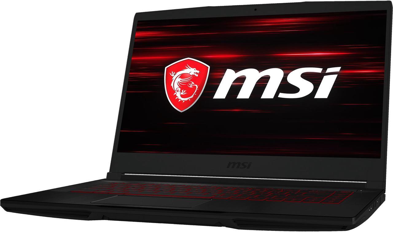 Main image of MSI GF Series - 15.6" GeForce GTX 1050 Ti - Intel Core i5-9300H  - 8GB Memory - 128 GB NVMe SSD - Windows 10 Home 64-bit - Gaming Laptop - 60 Hz IPS (GF63 Thin 9RCX-659 )