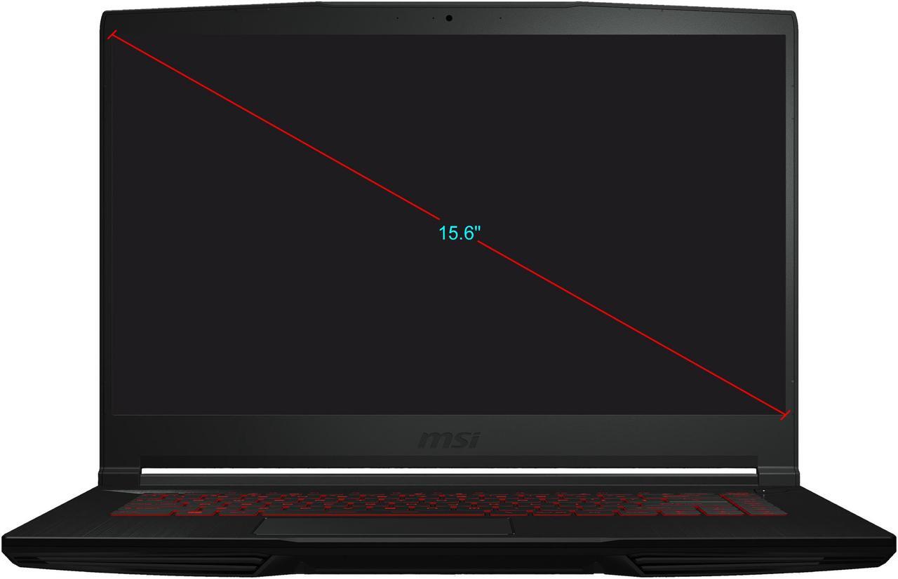 Alt view image 17 of 20 - MSI GF Series - 15.6" GeForce GTX 1050 Ti - Intel Core i5-9300H  - 8GB Memory - 128 GB NVMe SSD - Windows 10 Home 64-bit - Gaming Laptop - 60 Hz IPS (GF63 Thin 9RCX-659 )