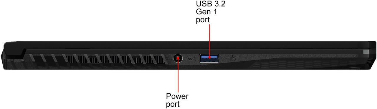 Alt view image 19 of 20 - MSI GF Series - 15.6" GeForce GTX 1050 Ti - Intel Core i5-9300H  - 8GB Memory - 128 GB NVMe SSD - Windows 10 Home 64-bit - Gaming Laptop - 60 Hz IPS (GF63 Thin 9RCX-659 )