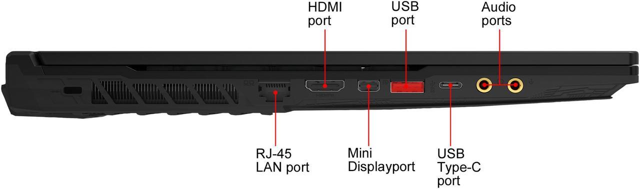 Alt view image 20 of 20 - MSI GE Series - 15.6" GeForce GTX 1660 Ti - Intel Core i7-9750H  - 16GB Memory - 512 GB NVMe SSD - Windows 10 Home 64-bit - Gaming Laptop - 144 Hz IPS (GE65 Raider-432 )