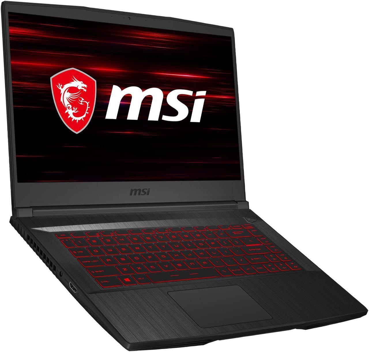 Alt view image 5 of 20 - MSI GF Series - 15.6" GeForce GTX 1660 Ti - Intel Core i5-9300H  - 8GB Memory - 512 GB NVMe SSD - Windows 10 Home 64-bit - Gaming Laptop - 120 Hz IPS (GF65 THIN 9SD )