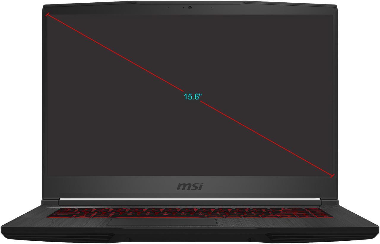 Alt view image 2 of 20 - MSI GF Series - 15.6" GeForce GTX 1660 Ti - Intel Core i5-9300H  - 8GB Memory - 512 GB NVMe SSD - Windows 10 Home 64-bit - Gaming Laptop - 120 Hz IPS (GF65 THIN 9SD )