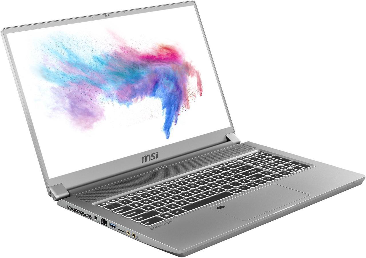 Alt view image 4 of 20 - MSI Laptop Creator 17 A10SFS-254 Intel Core i7 10th Gen 10875H (2.30 GHz) 32 GB Memory 1 TB NVMe SSD NVIDIA GeForce RTX 2070 Super Max-Q 17.3" 4K/UHD Mini LED Display Windows 10 Pro 64-bit