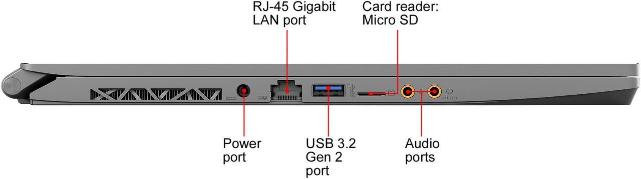 Alt view image 11 of 20 - MSI Laptop Creator 17 A10SFS-254 Intel Core i7 10th Gen 10875H (2.30 GHz) 32 GB Memory 1 TB NVMe SSD NVIDIA GeForce RTX 2070 Super Max-Q 17.3" 4K/UHD Mini LED Display Windows 10 Pro 64-bit