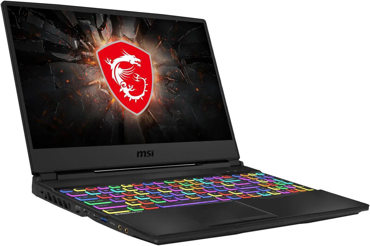 Alt view image 2 of 19 - MSI GL65 Leopard 10SEK-022 - 15.6" - Intel Core i7-10750H - RTX 2060 - 16 GB Memory - 1 TB HDD - 512 GB SSD - Gaming Laptop