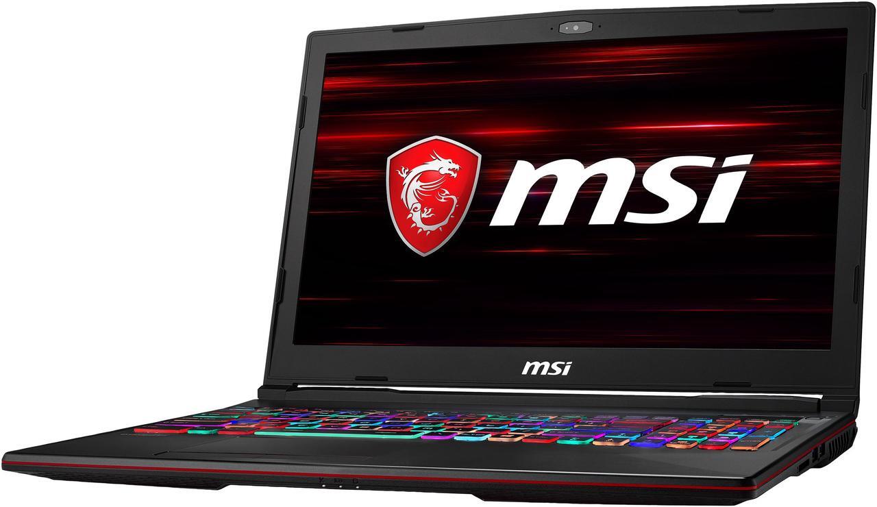 Main image of MSI GL63 - 15.6" - Intel Core i7-9750H - GeForce GTX 1660 Ti - 16 GB DDR4 - 256 GB SSD - 1 TB HDD - Windows 10 Home - Gaming Laptop (GL63 9SDK-1051)