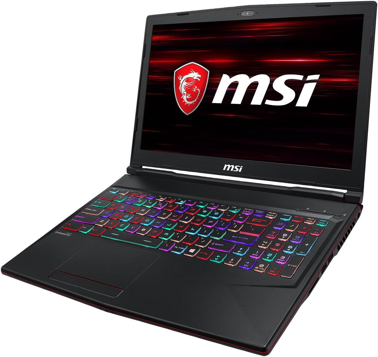 Alt view image 6 of 19 - MSI GL63 - 15.6" - Intel Core i7-9750H - GeForce GTX 1660 Ti - 16 GB DDR4 - 256 GB SSD - 1 TB HDD - Windows 10 Home - Gaming Laptop (GL63 9SDK-1051)