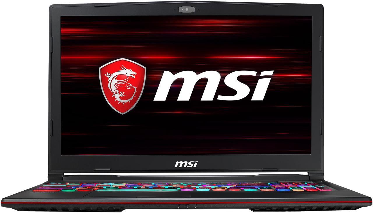 Alt view image 2 of 19 - MSI GL63 - 15.6" - Intel Core i7-9750H - GeForce GTX 1660 Ti - 16 GB DDR4 - 256 GB SSD - 1 TB HDD - Windows 10 Home - Gaming Laptop (GL63 9SDK-1051)