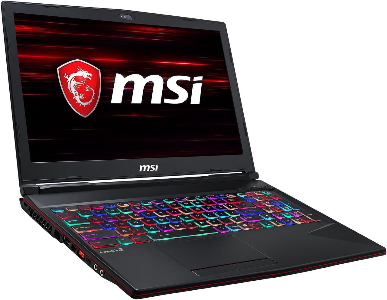 Alt view image 8 of 19 - MSI GL63 - 15.6" - Intel Core i7-9750H - GeForce GTX 1660 Ti - 16 GB DDR4 - 256 GB SSD - 1 TB HDD - Windows 10 Home - Gaming Laptop (GL63 9SDK-1051)