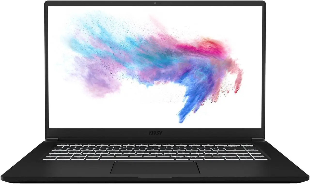Alt view image 2 of 15 - MSI Laptop Intel Core i5-10210U 8GB Memory 512 GB NVMe SSD Intel UHD Graphics 15.6" Non-Touch Screen Windows 10 Pro 64-bit Modern 15 A10M-242