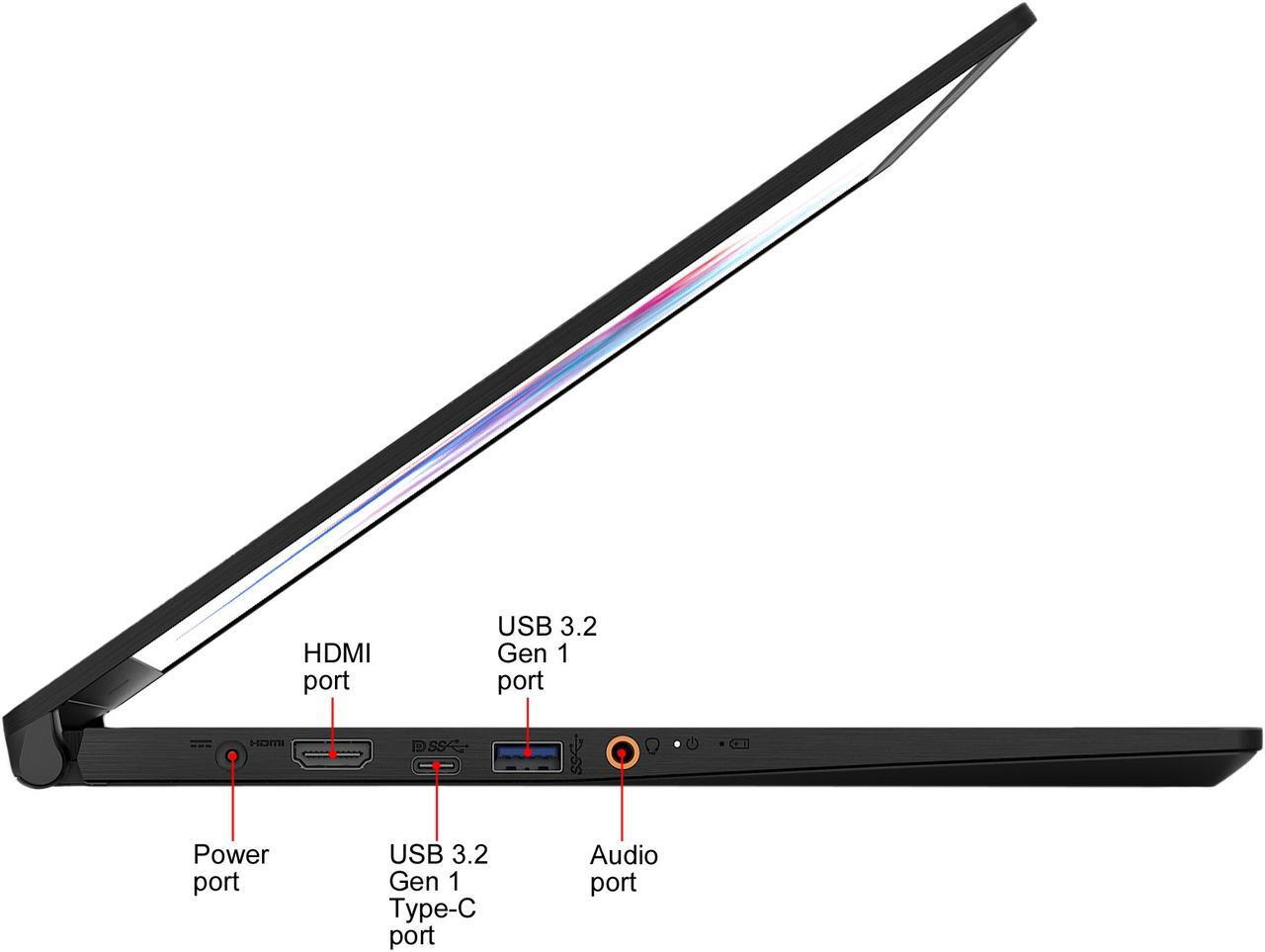 Alt view image 11 of 16 - MSI Laptop Intel Core i5-10210U 8GB Memory 256 GB NVMe SSD Intel UHD Graphics 15.6" Non-Touch Screen Windows 10 Pro 64-bit Modern 15 A10M-266