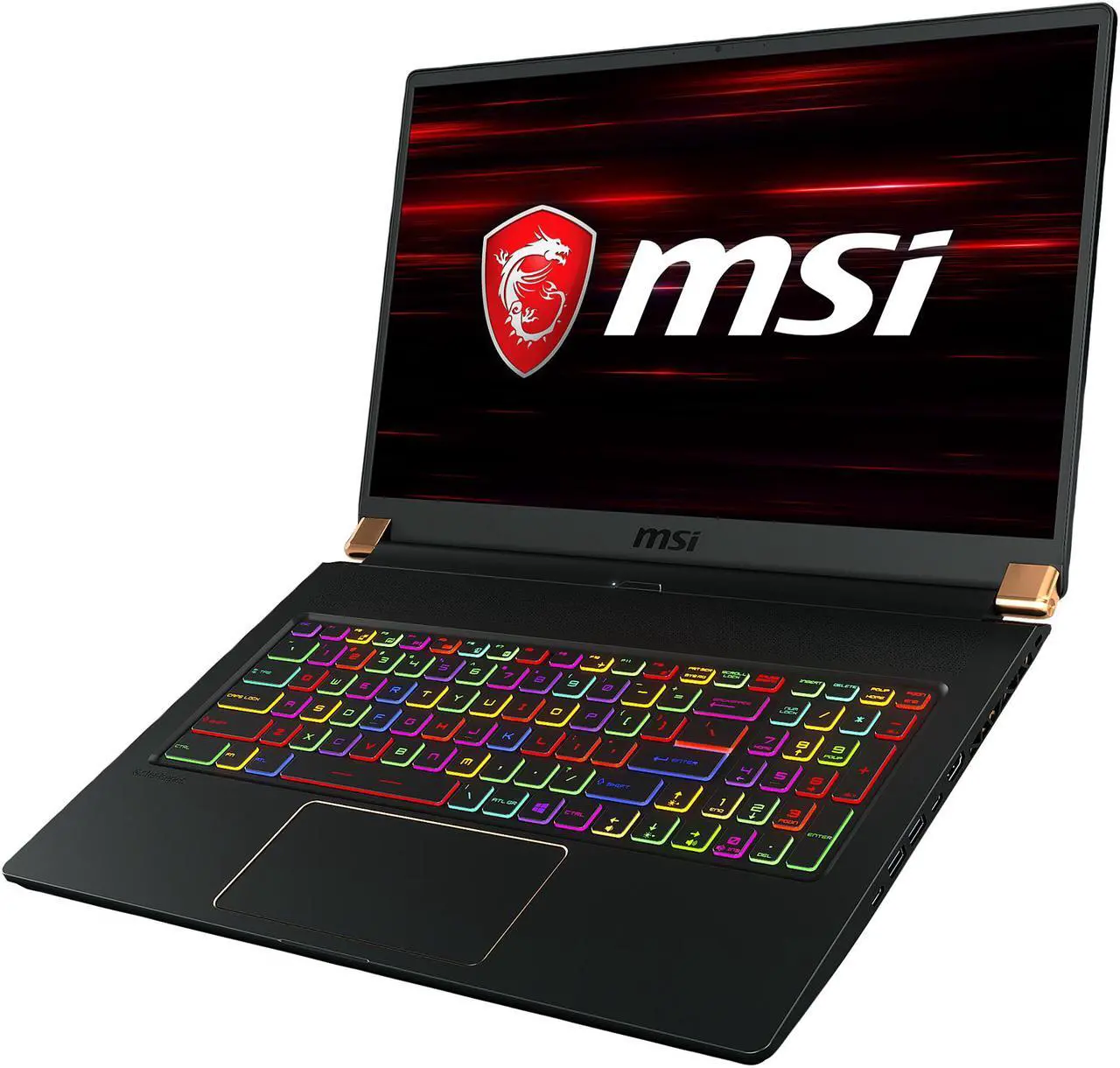 Alt view image 6 of 20 - MSI GS75 Stealth 10SE-620 - 17.3" 240 Hz - Intel Core i7-10875H - GeForce RTX 2060 - 16 GB Memory - 512 GB SSD - Windows 10 Pro - Gaming Laptop