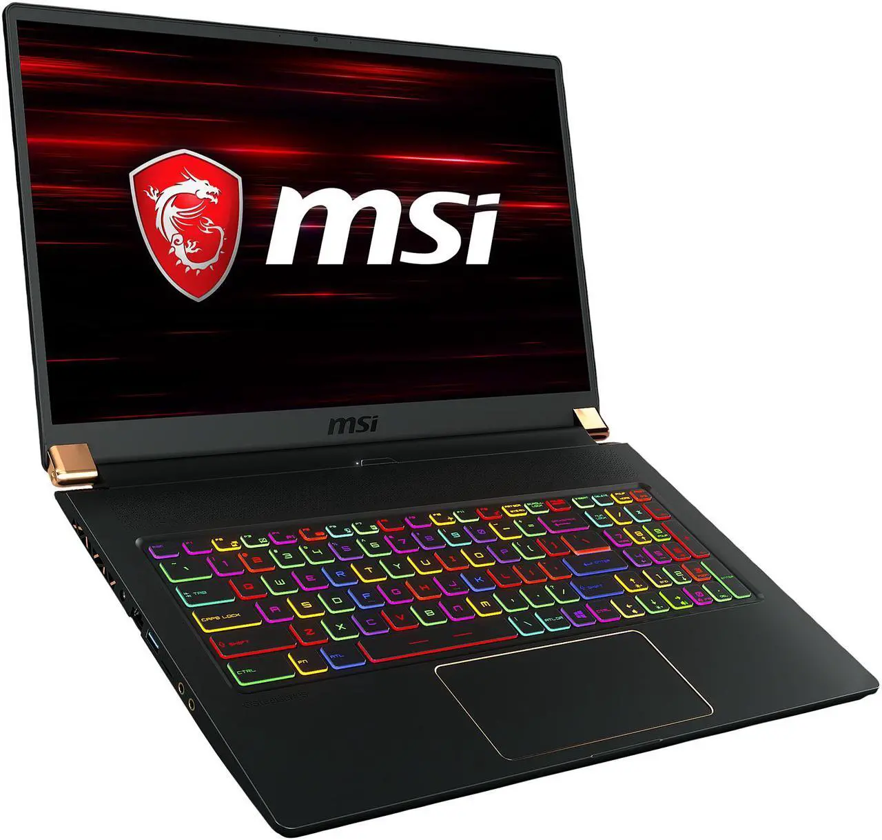 Alt view image 7 of 20 - MSI GS75 Stealth 10SE-620 - 17.3" 240 Hz - Intel Core i7-10875H - GeForce RTX 2060 - 16 GB Memory - 512 GB SSD - Windows 10 Pro - Gaming Laptop
