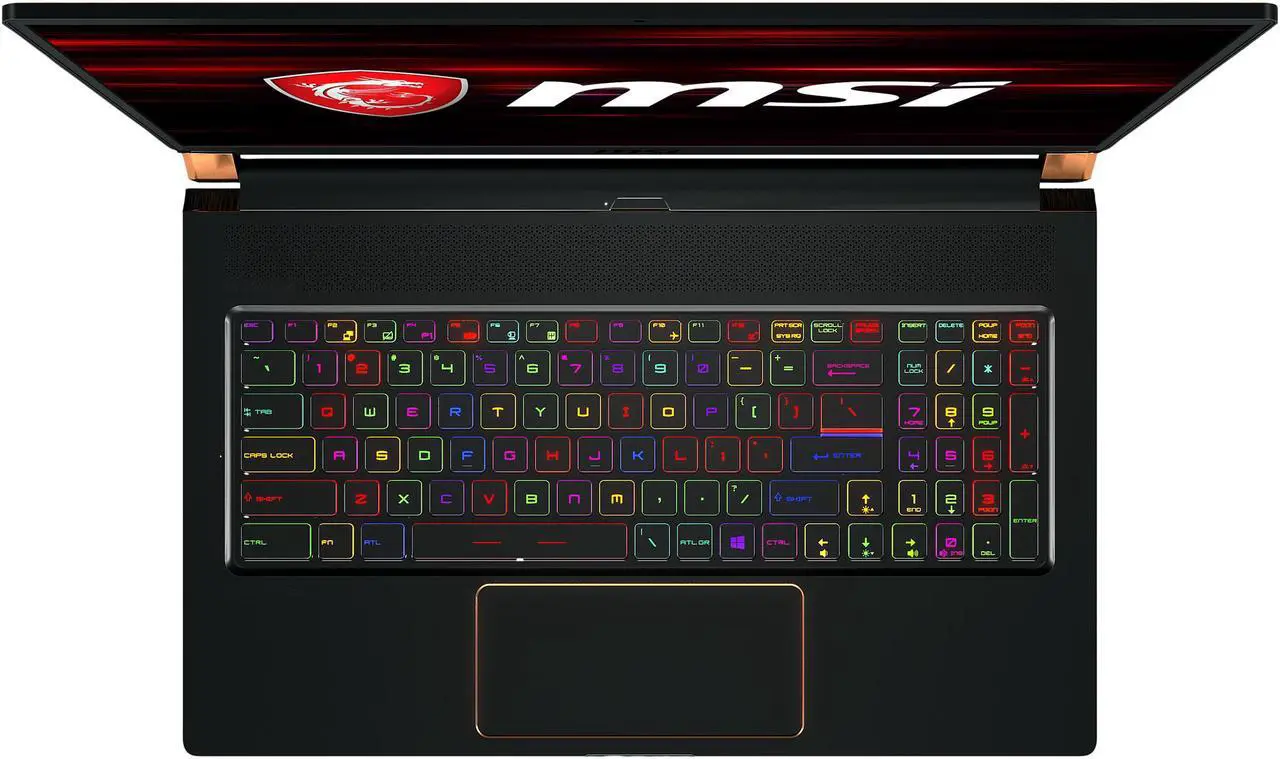 Alt view image 8 of 20 - MSI GS75 Stealth 10SE-620 - 17.3" 240 Hz - Intel Core i7-10875H - GeForce RTX 2060 - 16 GB Memory - 512 GB SSD - Windows 10 Pro - Gaming Laptop