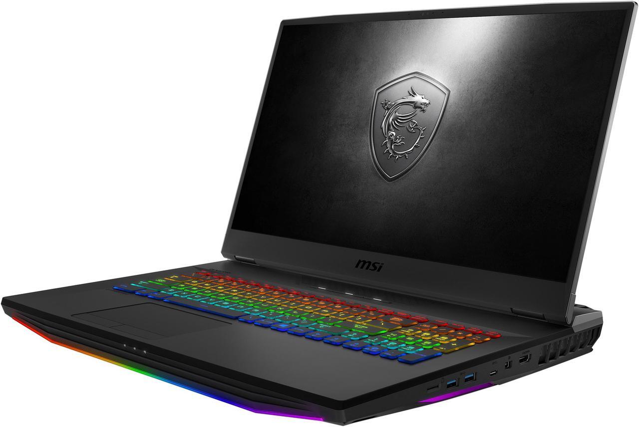 Main image of MSI GT76 Titan DT 10SGS-055 - 17.3" 4K/UHD - Intel Core i9-10900K - GeForce RTX 2080 SUPER - 64 GB Memory - 2 TB SSD - Windows 10 Pro - Gaming Laptop