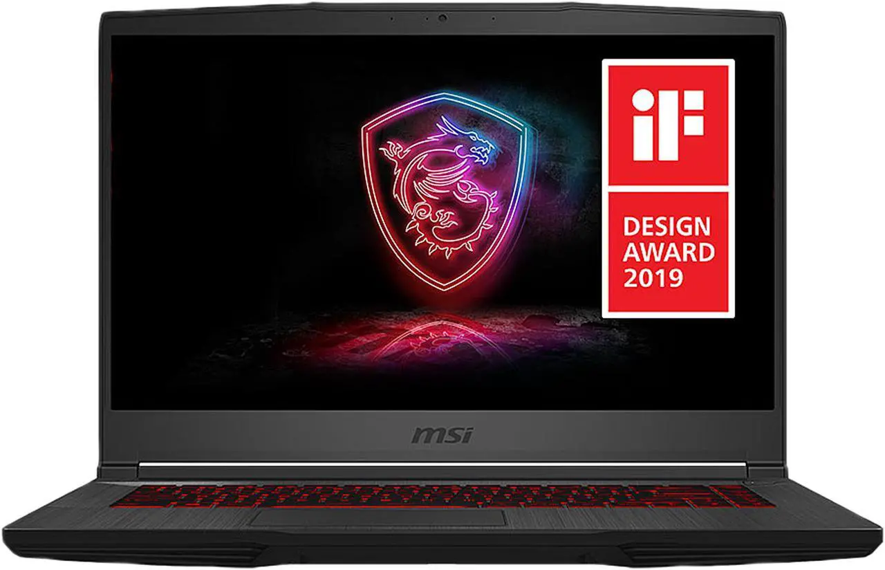 Main image of MSI GF65 Thin 9SEXR-839 - 15.6" 144 Hz - Intel Core i5-9300H - GeForce RTX 2060 - 8 GB DDR4 - 512 GB SSD - Windows 10 Home - Gaming Laptop