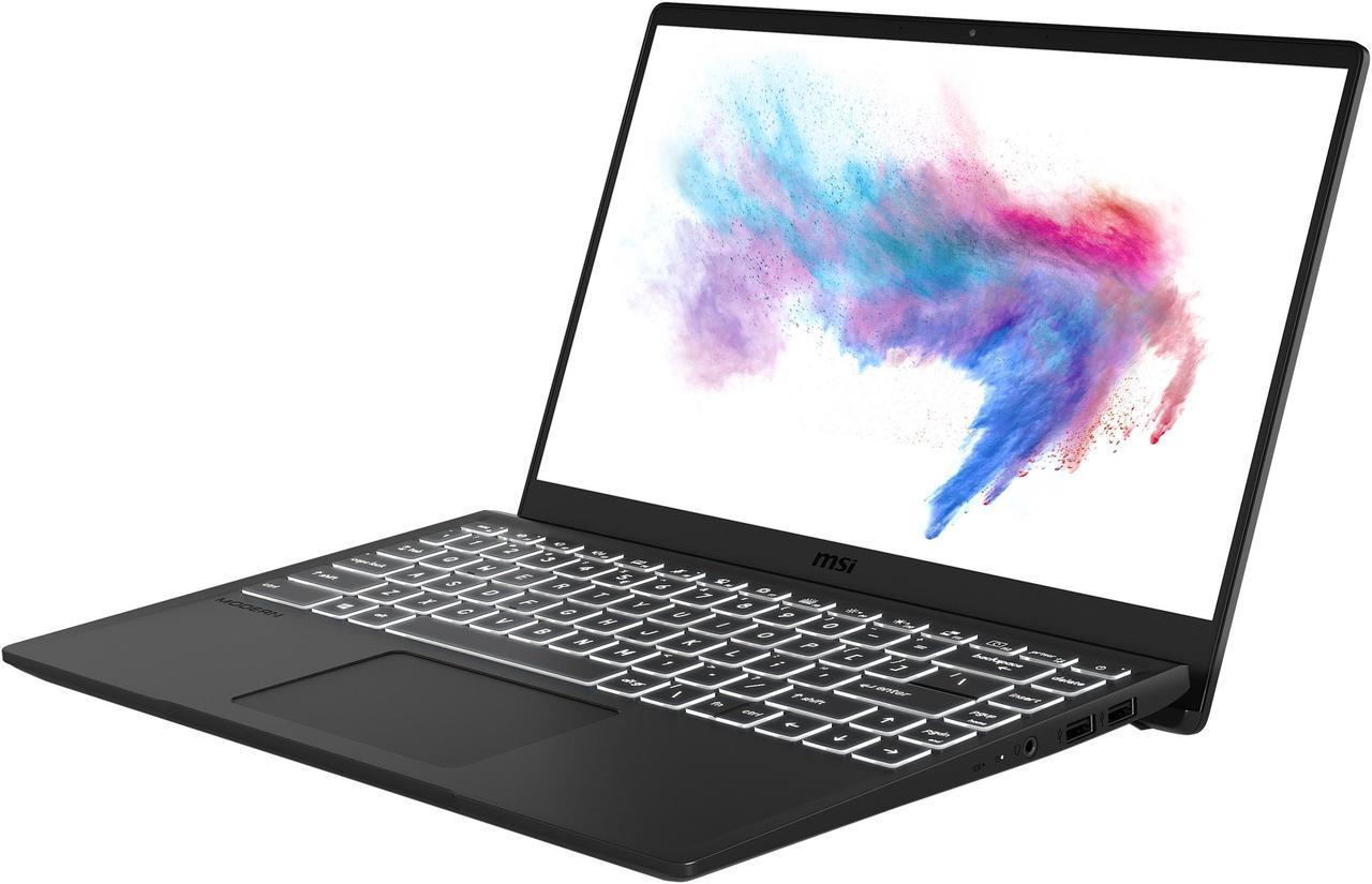 MSI Bilingual Laptop Modern 14 B4MW-014CA AMD Ryzen 5 4000 Series 4500U (2.30 GHz) 8 GB Memory 512 GB NVMe SSD AMD Radeon Graphics 14.0" Windows 10 Pro 64-bit