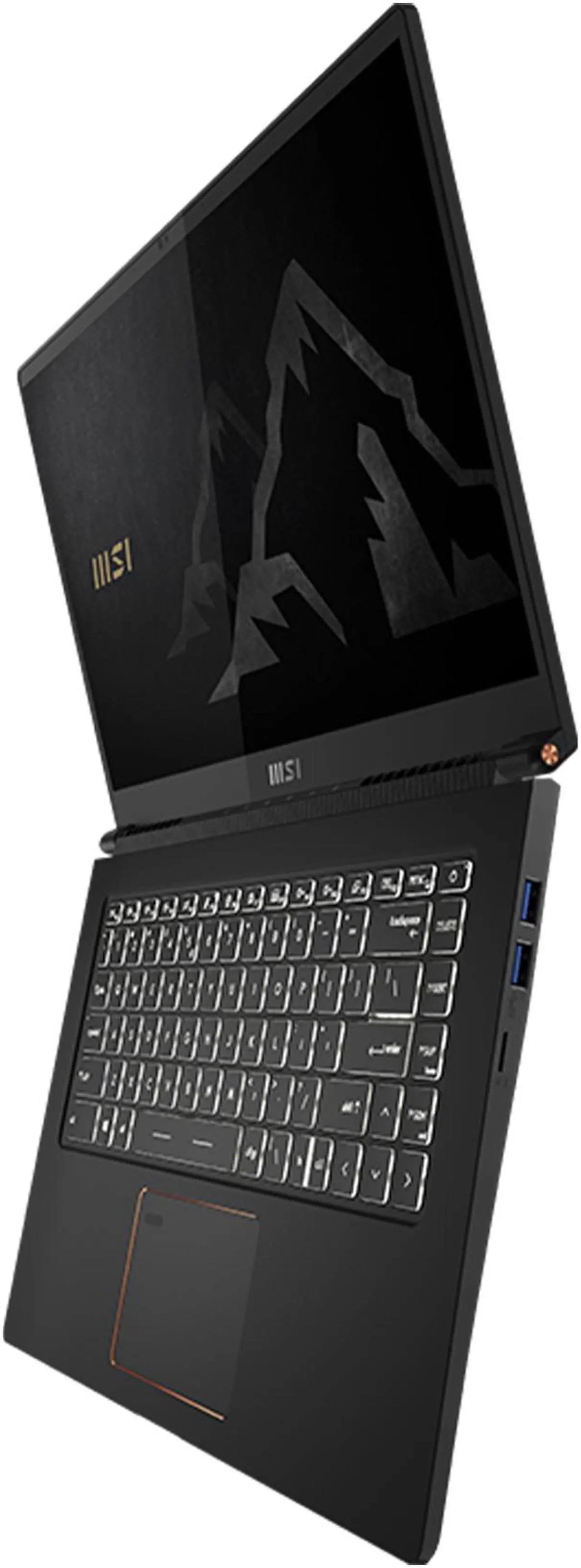 Alt view image 4 of 9 - MSI Laptop Intel Core i7-1185G7 16GB Memory 1 TB NVMe SSD NVIDIA GeForce GTX 1650 Ti Max-Q 15.6" 4K / UHD Non-Touch Screen Windows 10 Pro 64-bit Summit E15 A11SCS-207