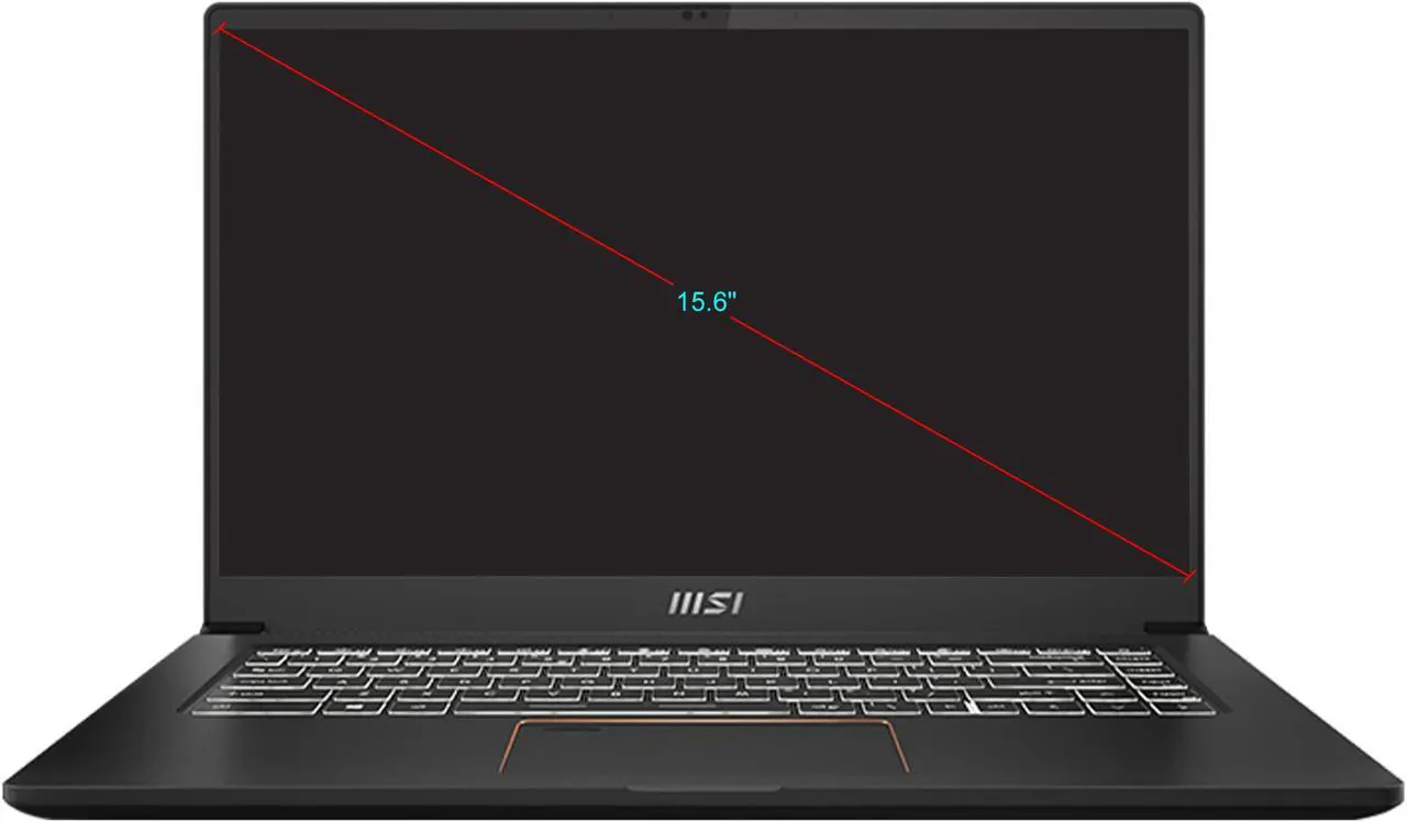 Alt view image 2 of 9 - MSI Laptop Intel Core i7-1185G7 16GB Memory 1 TB NVMe SSD NVIDIA GeForce GTX 1650 Ti Max-Q 15.6" 4K / UHD Non-Touch Screen Windows 10 Pro 64-bit Summit E15 A11SCS-207