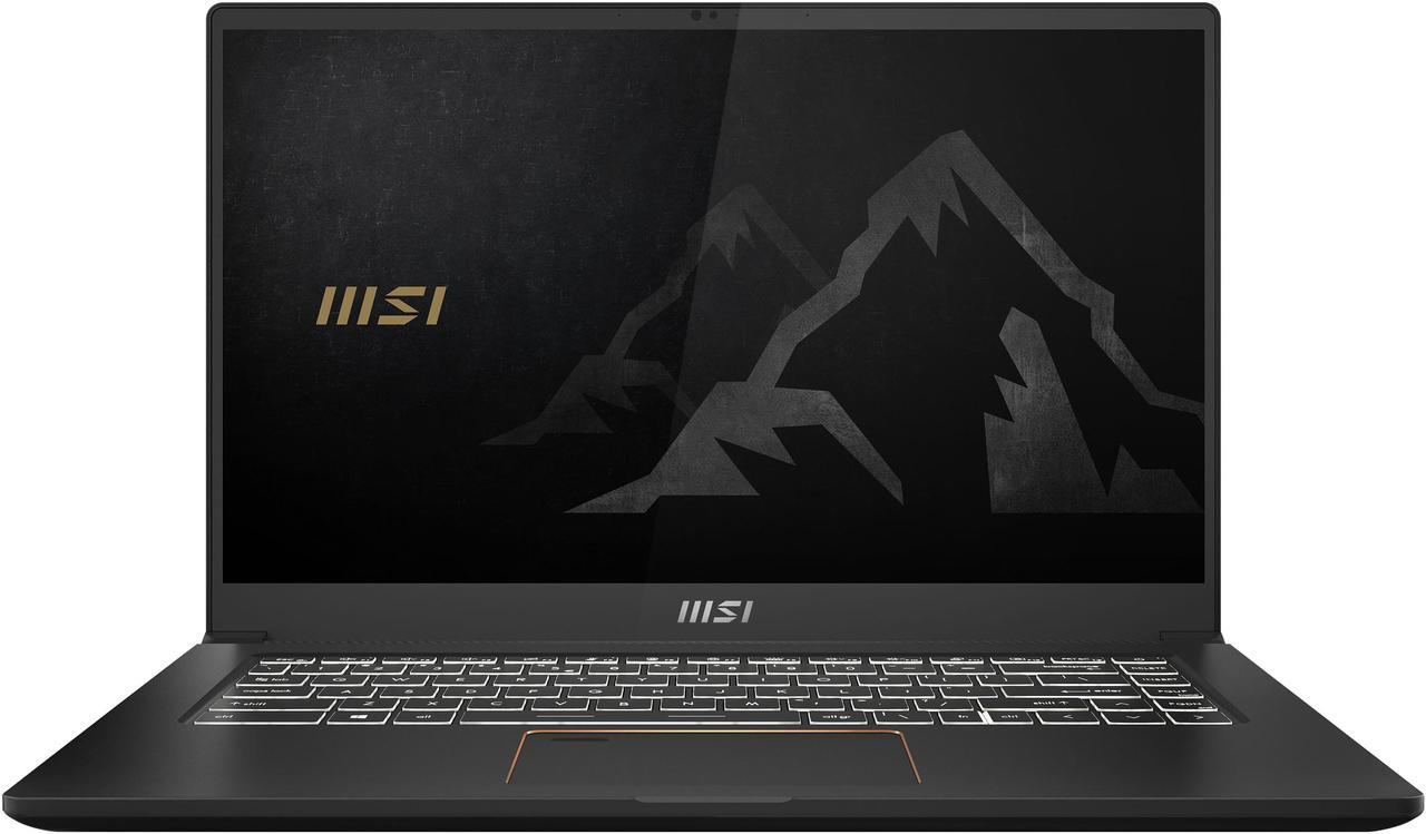 MSI Laptop Summit E15 A11SCST-222CA Intel Core i7 11th Gen 1185G7 (3.00 GHz) 16 GB Memory 1 TB PCIe SSD NVIDIA GeForce GTX 1650 Ti Max-Q 15.6" Touchscreen Windows 10 Pro 64-bit