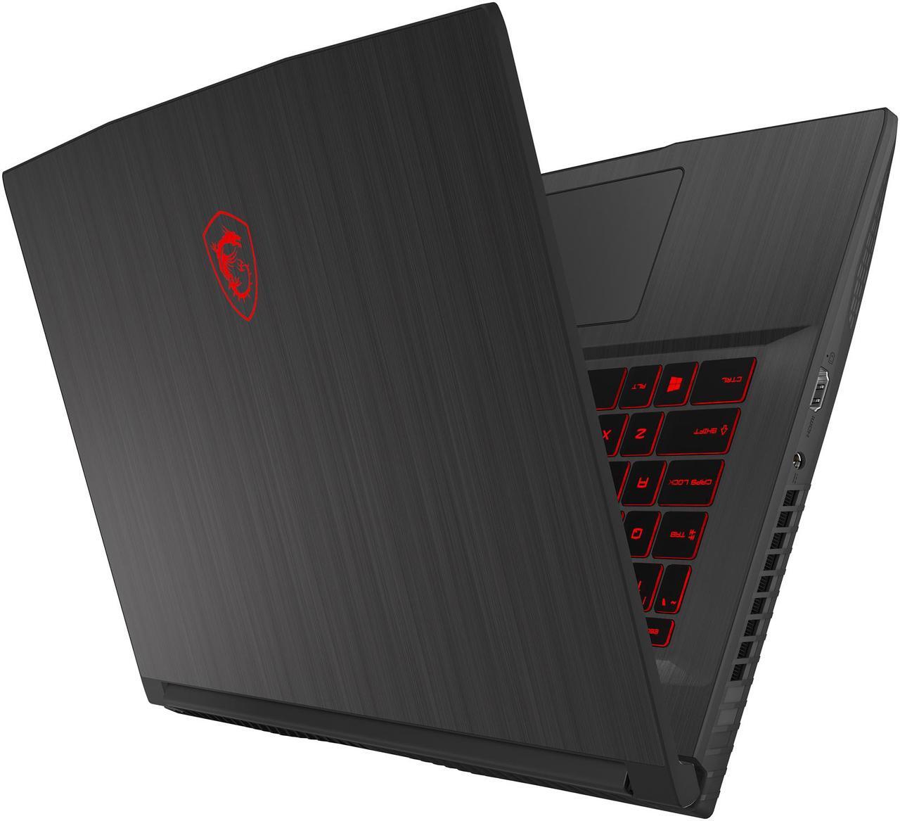 Alt view image 13 of 20 - MSI GF Series - 15.6" GeForce GTX 1660 Ti - Intel Core i7-10750H - 8GB Memory - 512 GB PCIe SSD - Windows 10 Home 64-bit - Gaming Laptop - 144 Hz IPS (GF65 10SDR-1226CA Thin )