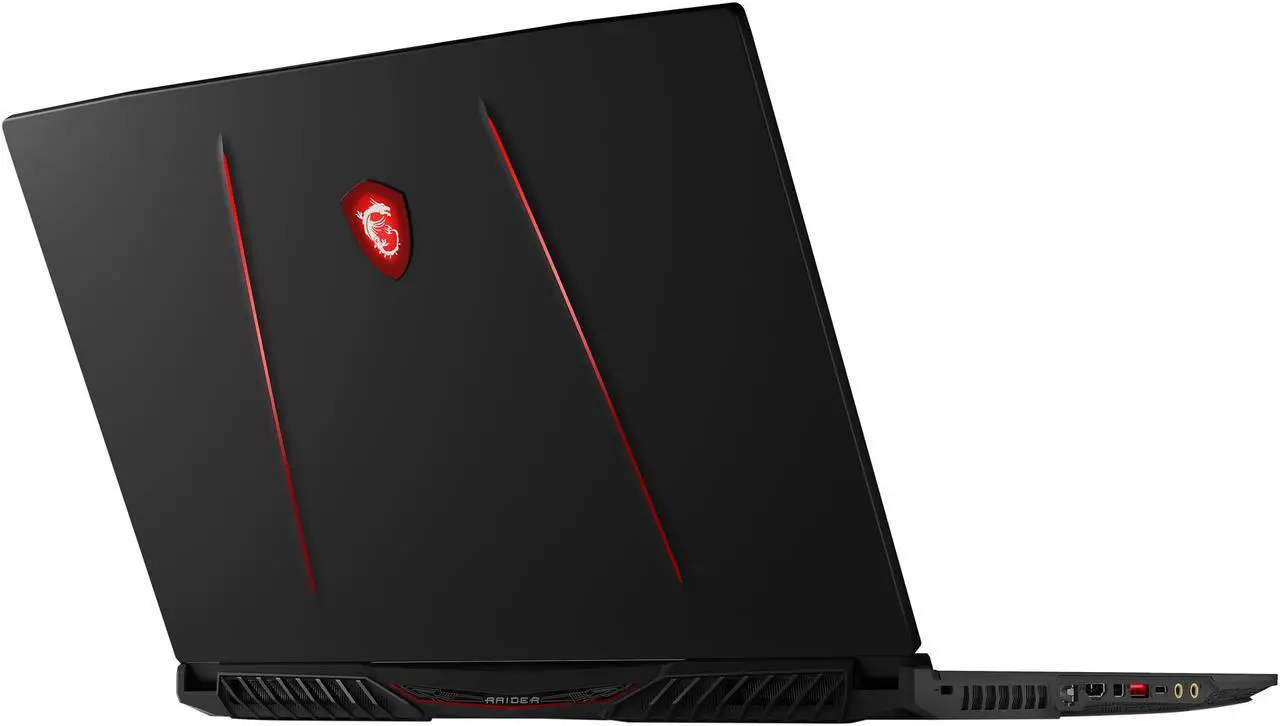 Alt view image 10 of 13 - MSI GE75 Raider 10SE-482 - 17.3" 144 Hz - Intel Core i7-10750H - NVIDIA GeForce RTX 2060 - 16 GB Memory - 512 GB SSD + 1 TB HDD - Windows 10 Pro - Gaming Laptop