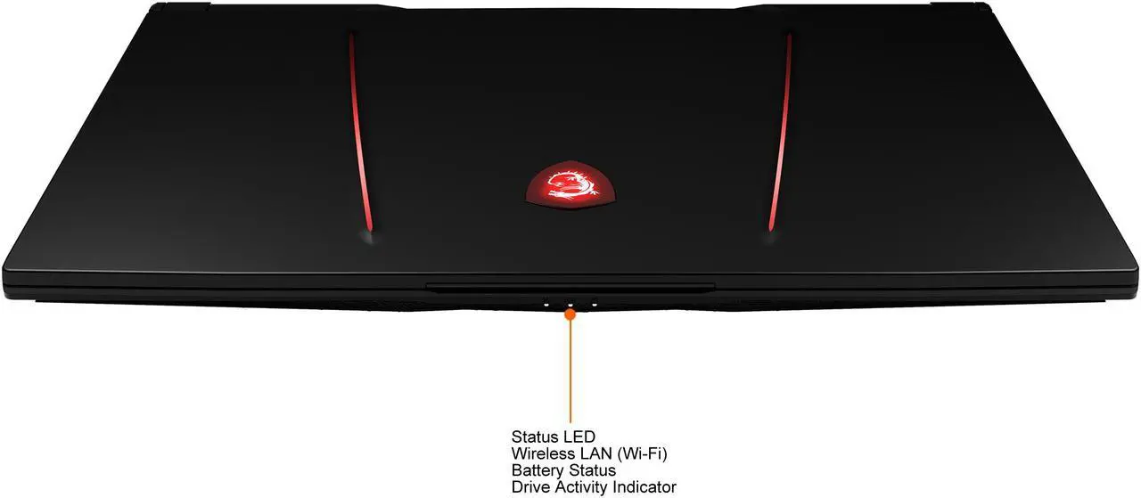 Alt view image 12 of 13 - MSI GE75 Raider 10SE-482 - 17.3" 144 Hz - Intel Core i7-10750H - NVIDIA GeForce RTX 2060 - 16 GB Memory - 512 GB SSD + 1 TB HDD - Windows 10 Pro - Gaming Laptop