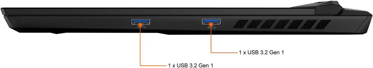 Alt view image 9 of 19 - MSI GP Series - 15.6" 240 Hz - Intel Core i7 11th Gen 11800H (2.30GHz) - NVIDIA GeForce RTX 3080 Laptop GPU - 16 GB DDR4 - 1 TB NVMe SSD - Windows 10 Home 64-bit - Gaming Laptop (GP66 Leopard 11UH-032 )