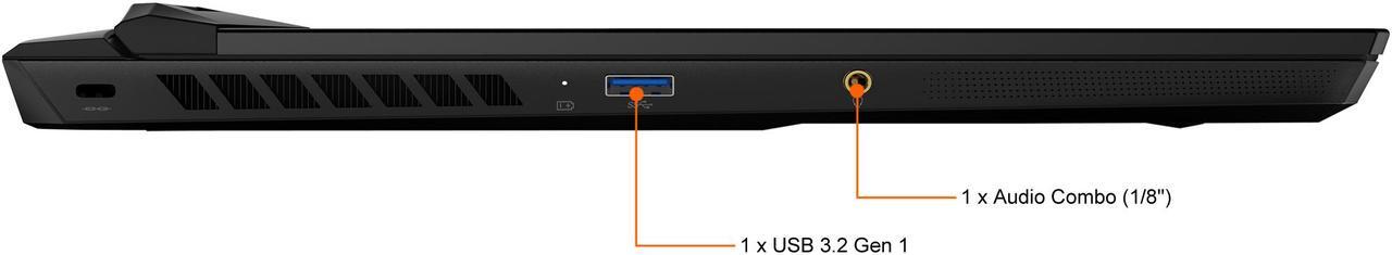 Alt view image 9 of 19 - MSI GP Series - 15.6" GeForce RTX 3070 Laptop GPU - Intel Core i7-11800H  - 16GB Memory - 1 TB NVMe SSD - Windows 10 Home 64-bit - Gaming Laptop - 240 Hz (GP66 Leopard 11UG-018 )