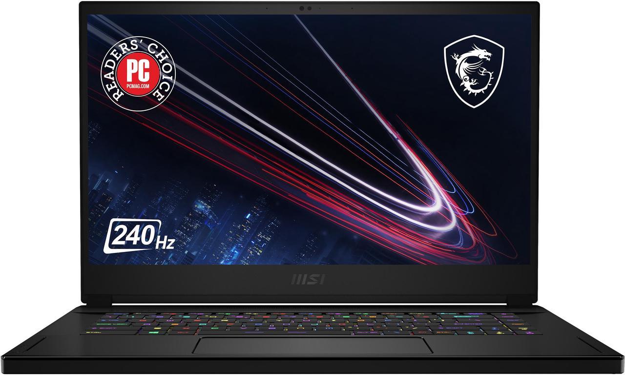 MSI GS Series - 15.6" 240 Hz - Intel Core i7-11800H - GeForce RTX 3080 Laptop GPU - 16 GB DDR4 - 1 TB NVMe SSD - Windows 10 Pro 64-bit - Gaming Laptop (GS66 Stealth 11UH-021 )