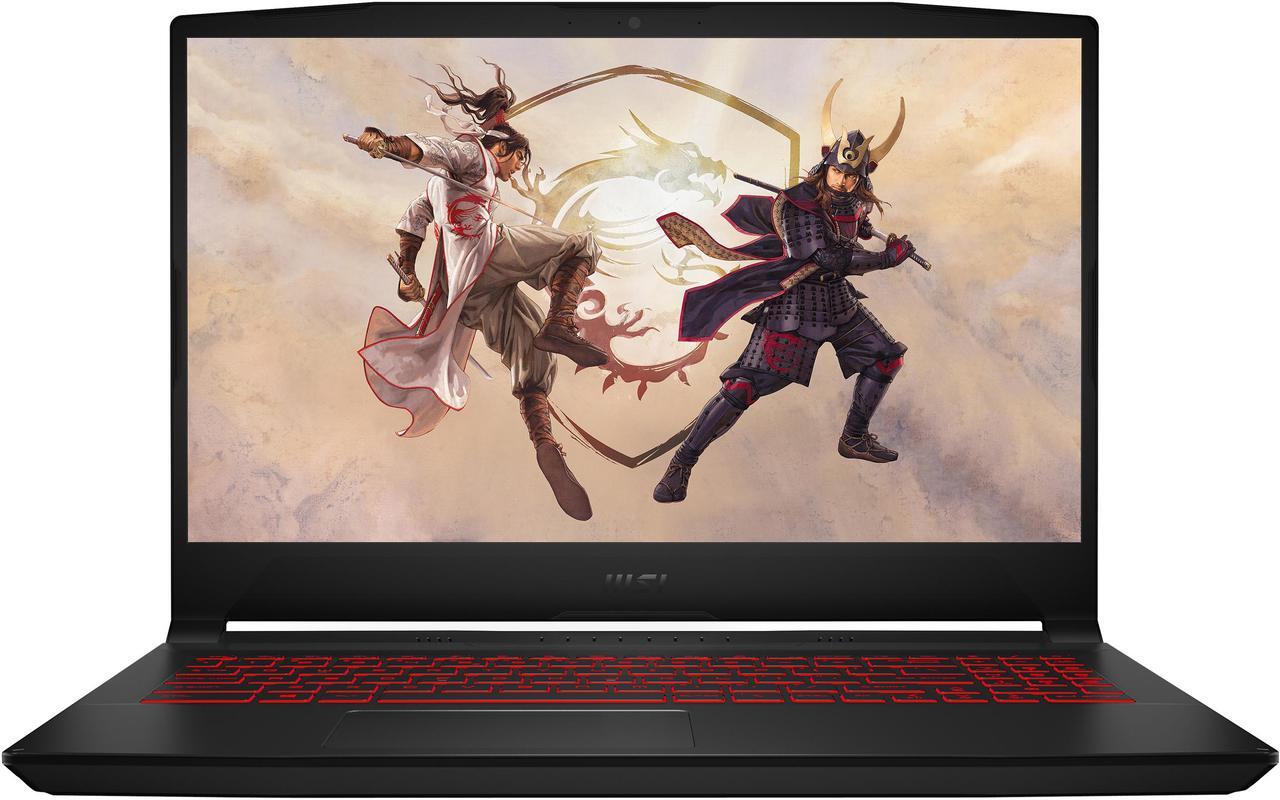 Main image of MSI GF Series Katana GF66 11UE-038CA 15.6" 144 Hz IPS Intel Core i7 11th Gen 11800H (2.30 GHz) NVIDIA GeForce RTX 3060 Laptop GPU 16 GB Memory 512 GB PCIe SSD Windows 10 Home 64-bit Gaming Laptop