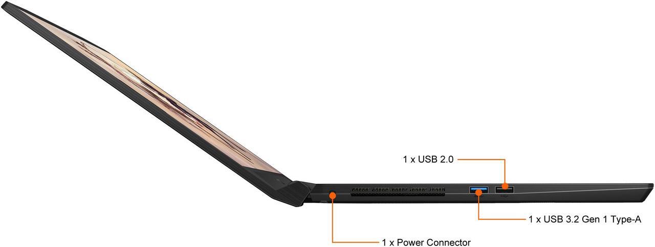 Alt view image 10 of 20 - MSI GF Series Katana GF66 11UE-038CA 15.6" 144 Hz IPS Intel Core i7 11th Gen 11800H (2.30 GHz) NVIDIA GeForce RTX 3060 Laptop GPU 16 GB Memory 512 GB PCIe SSD Windows 10 Home 64-bit Gaming Laptop