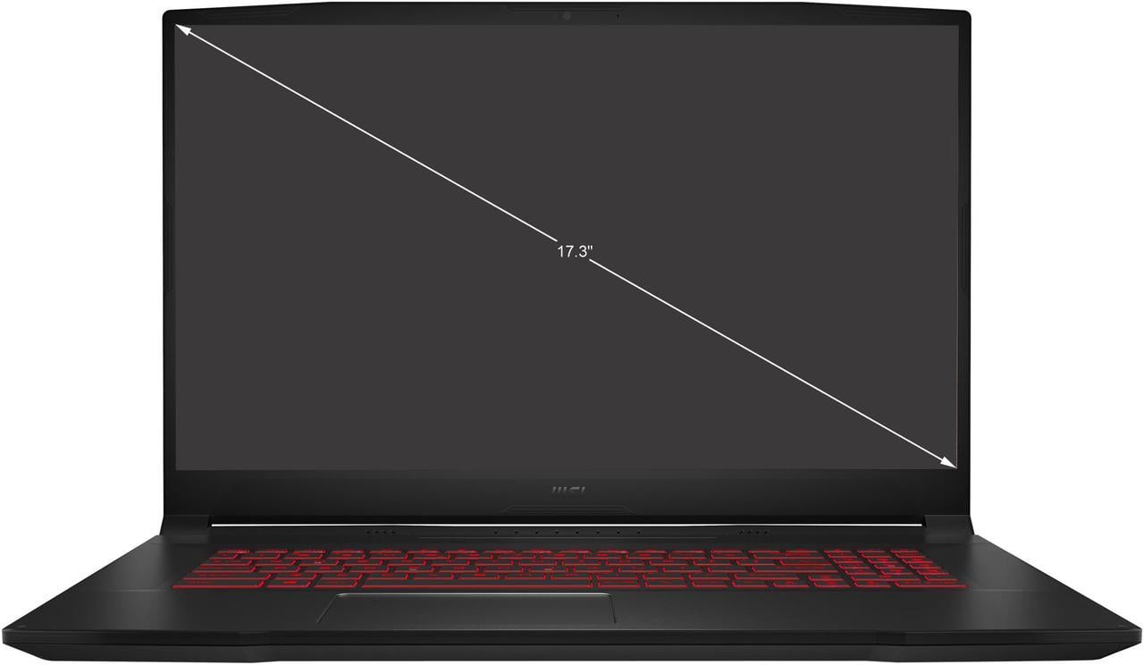 MSI GF Series Katana GF76 11UC-052CA 17.3" 144 Hz IPS Intel Core i7 11th Gen 11800H (2.30 GHz) NVIDIA GeForce RTX 3050 Laptop GPU 16 GB Memory 512 GB PCIe SSD Windows 10 Home 64-bit Gaming Laptop