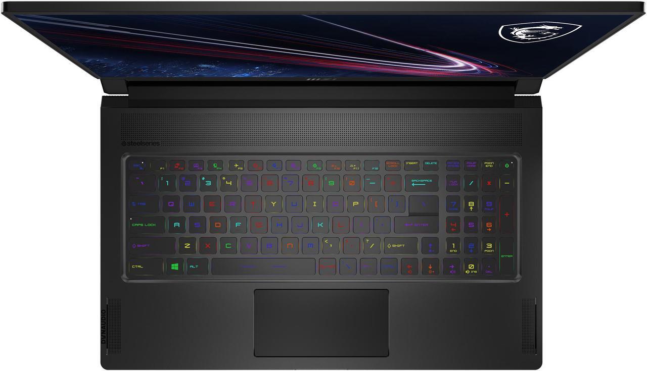 Alt view image 9 of 20 - MSI GS Series - 17.3" GeForce RTX 3060 Laptop GPU - Intel Core i7-11800H  - 16GB Memory - 512 GB NVMe SSD - Windows 10 Pro 64-bit - Gaming Laptop - 240 Hz IPS (GS76 Stealth 11UE-221 )