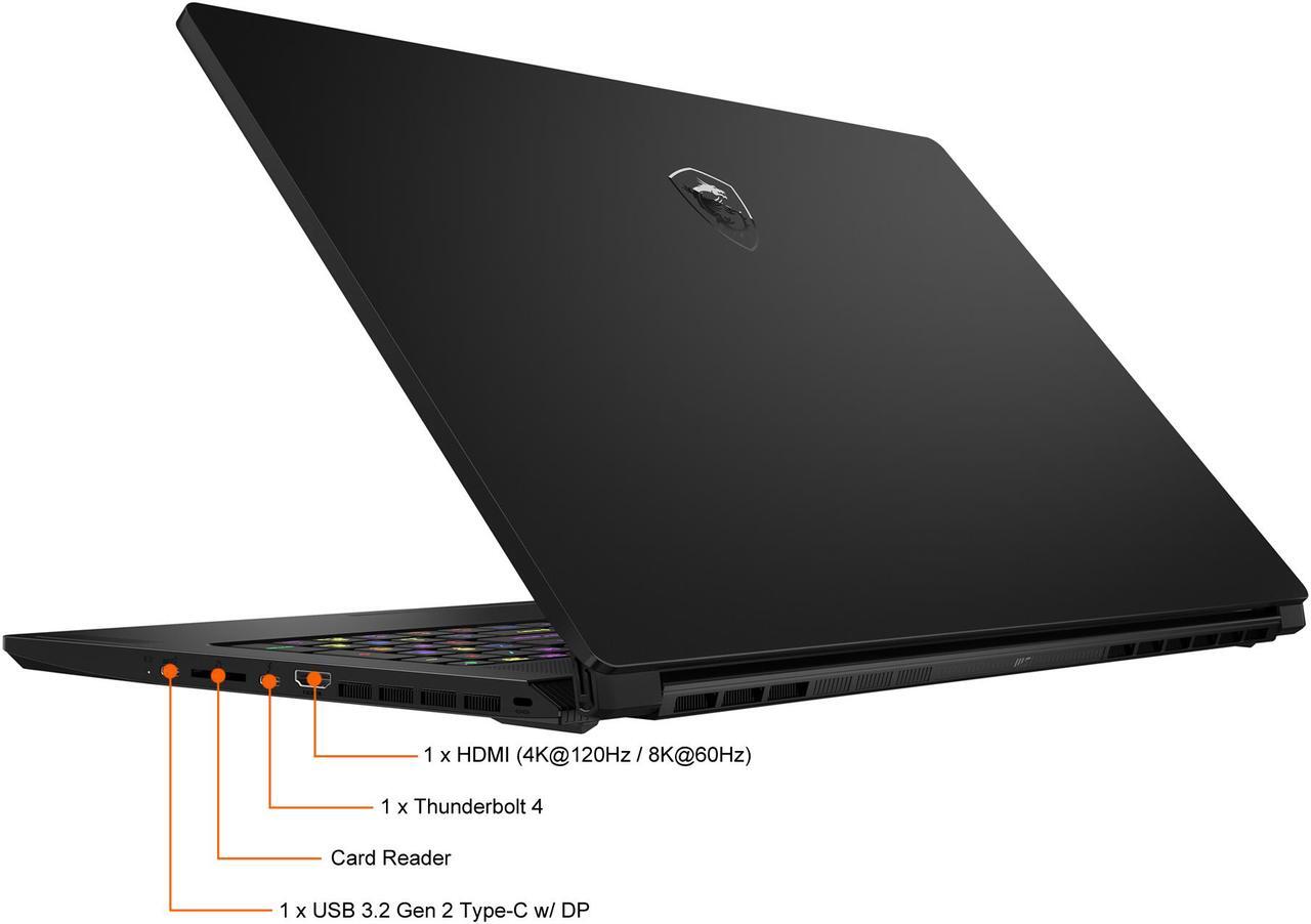 Alt view image 16 of 20 - MSI GS Series - 17.3" GeForce RTX 3060 Laptop GPU - Intel Core i7-11800H  - 16GB Memory - 512 GB NVMe SSD - Windows 10 Pro 64-bit - Gaming Laptop - 240 Hz IPS (GS76 Stealth 11UE-221 )