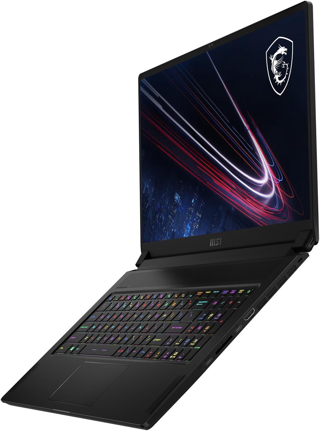 Alt view image 6 of 20 - MSI GS Series - 17.3" GeForce RTX 3060 Laptop GPU - Intel Core i7-11800H  - 16GB Memory - 512 GB NVMe SSD - Windows 10 Pro 64-bit - Gaming Laptop - 240 Hz IPS (GS76 Stealth 11UE-221 )