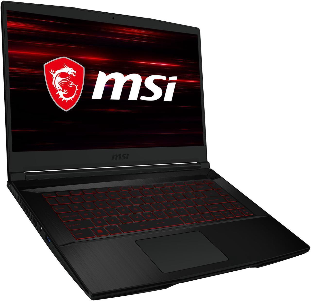 Alt view image 6 of 20 - MSI GF Series - 15.6" GeForce RTX 3050 Laptop GPU - Intel Core i5-10500H  - 8GB Memory - 256 GB NVMe SSD - Windows 10 Home 64-bit - Gaming Laptop - 144 Hz IPS (GF63 Thin 10UC-440 )