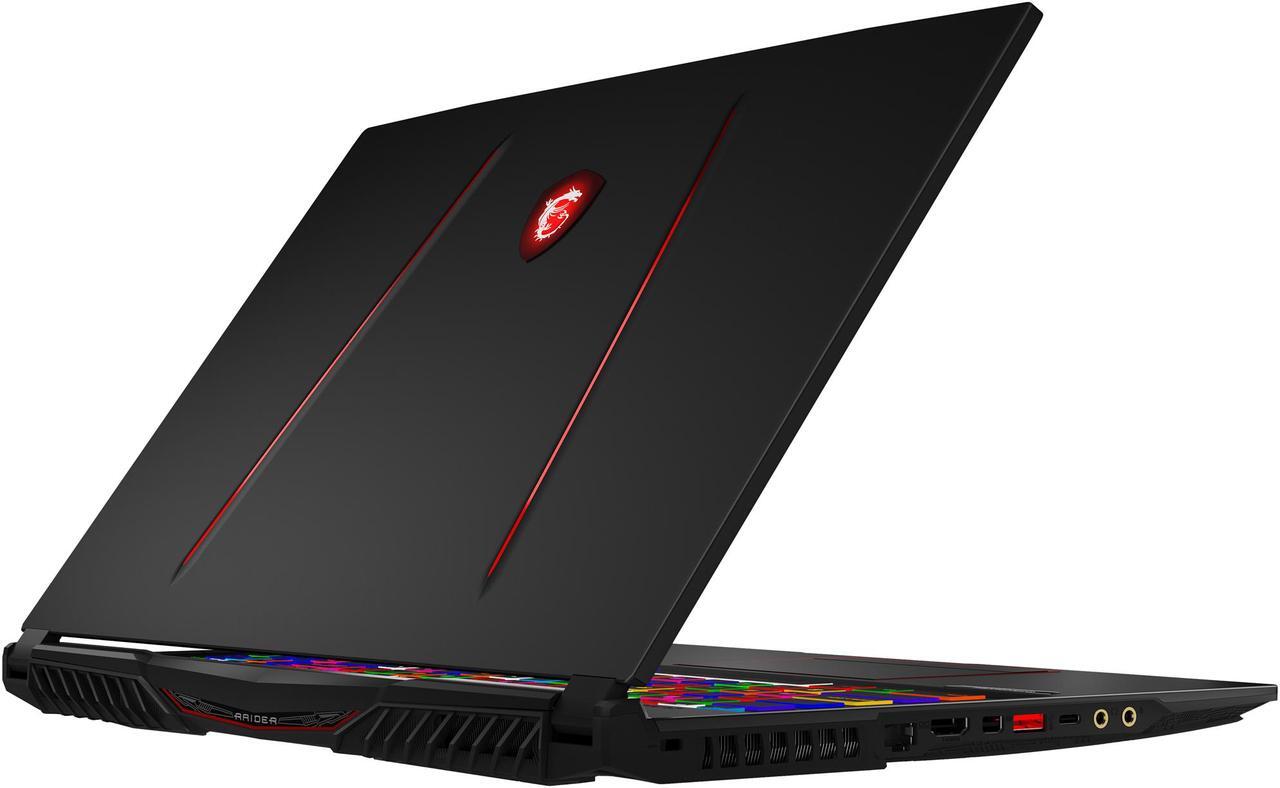 Alt view image 15 of 20 - MSI GE Series - 17.3" GeForce RTX 2070 - Intel Core i7-10750H  - 16GB Memory - 512 GB NVMe SSD - Windows 10 Home 64-bit - Gaming Laptop - 144 Hz IPS (GE75 Raider 10SF-484 )