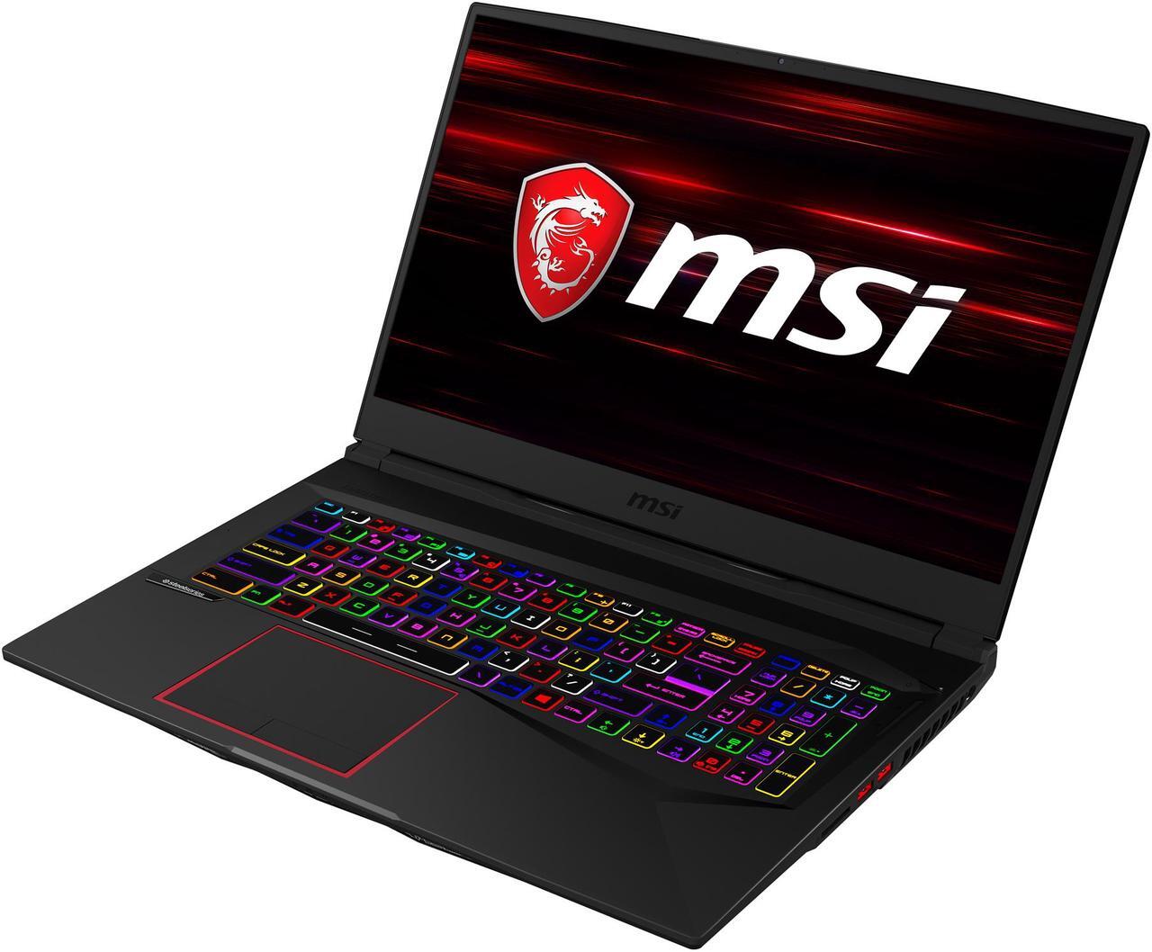 Alt view image 6 of 20 - MSI GE Series - 17.3" GeForce RTX 2070 - Intel Core i7-10750H  - 16GB Memory - 512 GB NVMe SSD - Windows 10 Home 64-bit - Gaming Laptop - 144 Hz IPS (GE75 Raider 10SF-484 )
