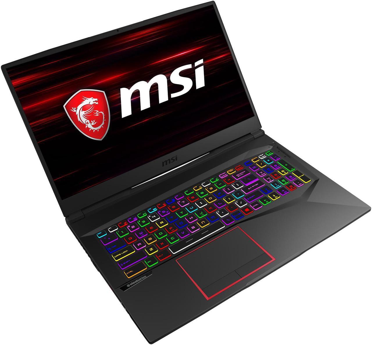 Alt view image 7 of 20 - MSI GE Series - 17.3" GeForce RTX 2070 - Intel Core i7-10750H  - 16GB Memory - 512 GB NVMe SSD - Windows 10 Home 64-bit - Gaming Laptop - 144 Hz IPS (GE75 Raider 10SF-484 )